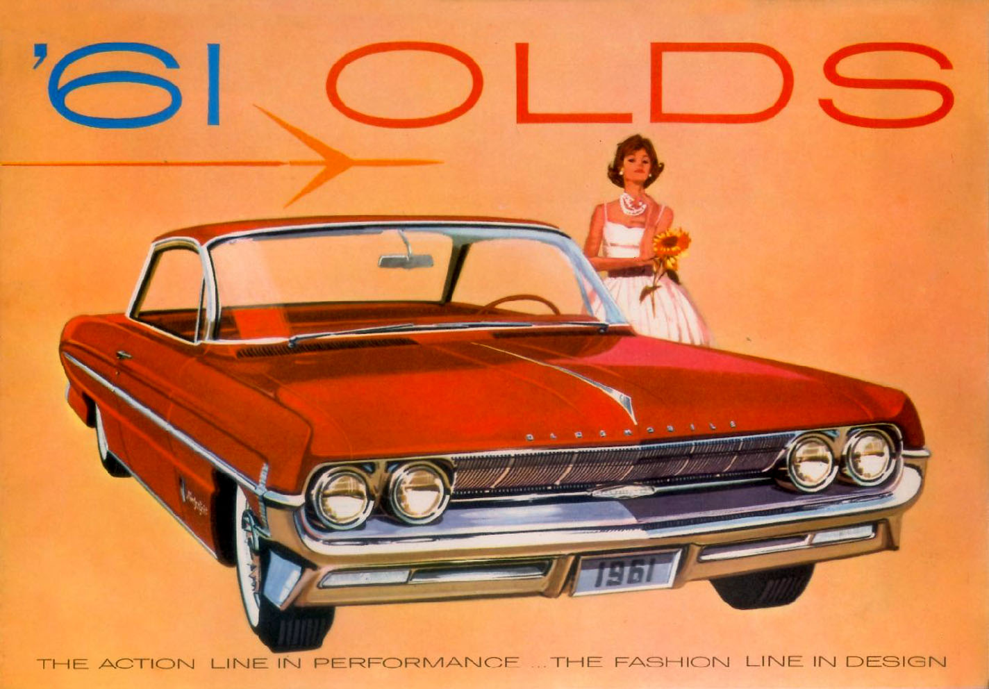 1961 Oldsmobile Foldout
